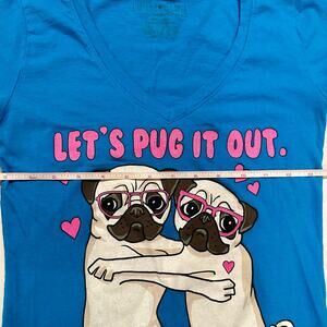 Cute Pug and Hearts T-Shirt